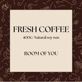 400g Fresh Coffee - Soy Candle