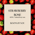 400G Strawberry Rose - Soy candle