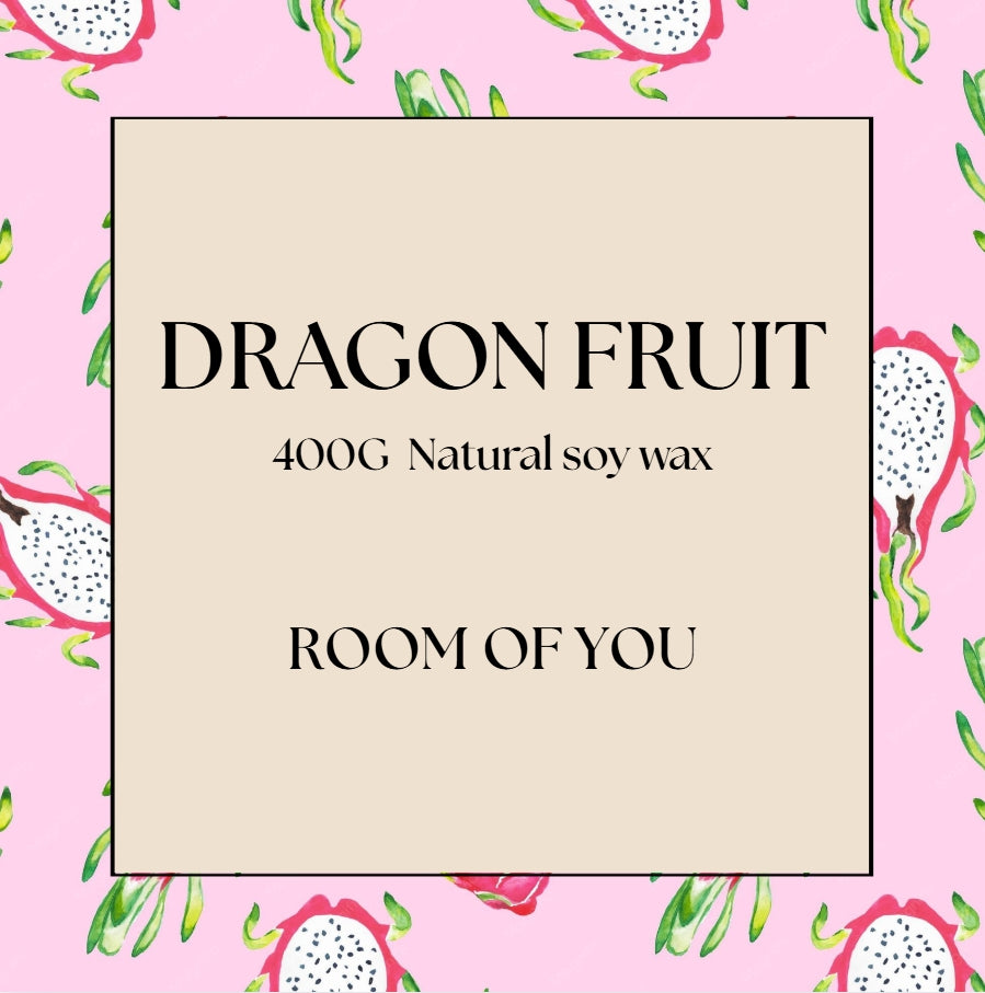 400g Dragon fruit - Soy Candle