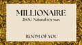260g Millionaire - Soy Candle