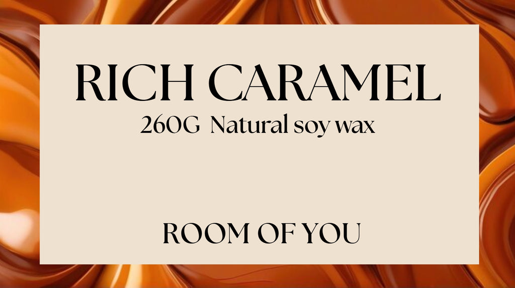 260g Rich Caramel - Soy Candle