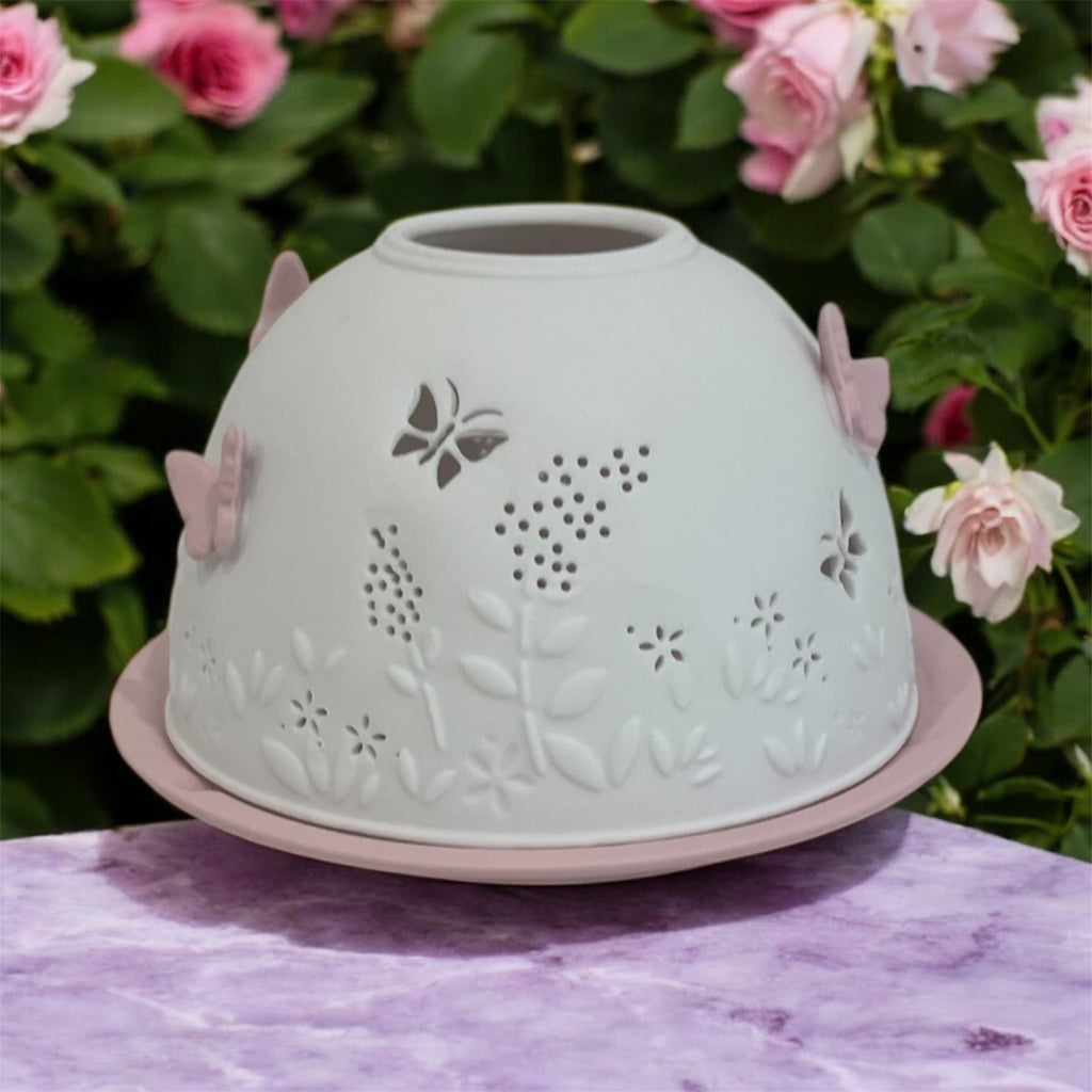 Rose luminaire - Tea light holder